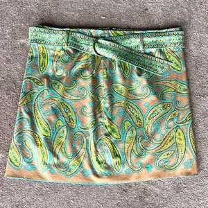 GORGEOUS BELTED SKIRT